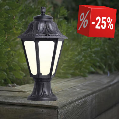 Lámpara farol de pie FUMAGALLI MIKROLOT/ANNA E27 IP55