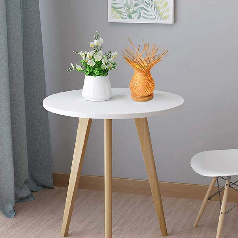 lámpara de mesa mimbre