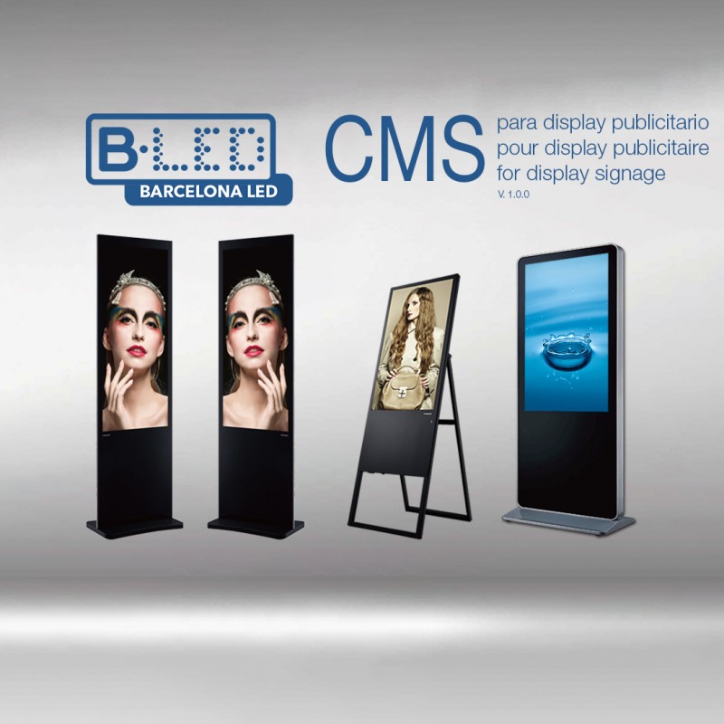 CMS gestion contenido display publicitario