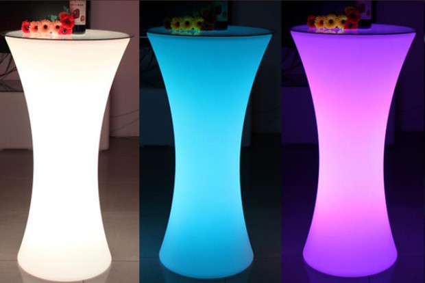 mesas luminosas LED