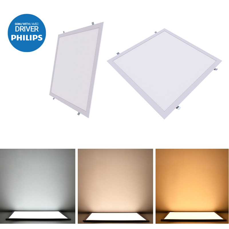 panel led empotrable philips