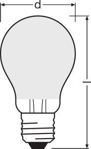 Bombilla LED Parathom Retrofit Classic