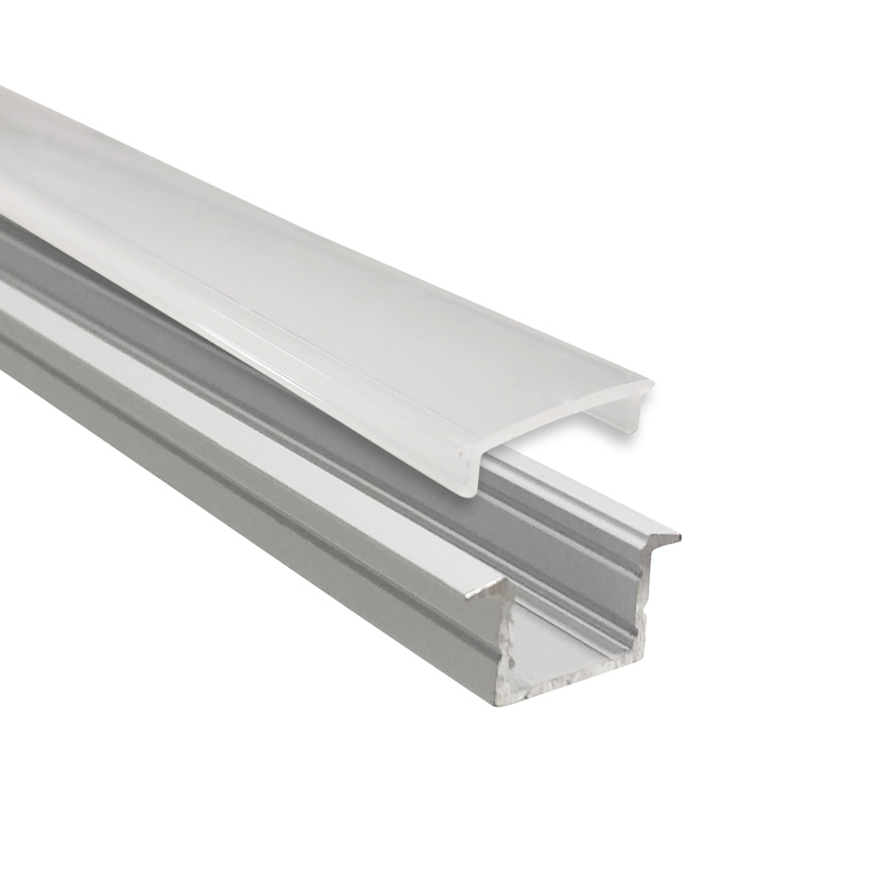 Perfil de aluminio para tira led empotrable, especial altura High 23*14,5mm  (2mts)