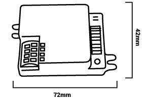 Medidas sensor microondas