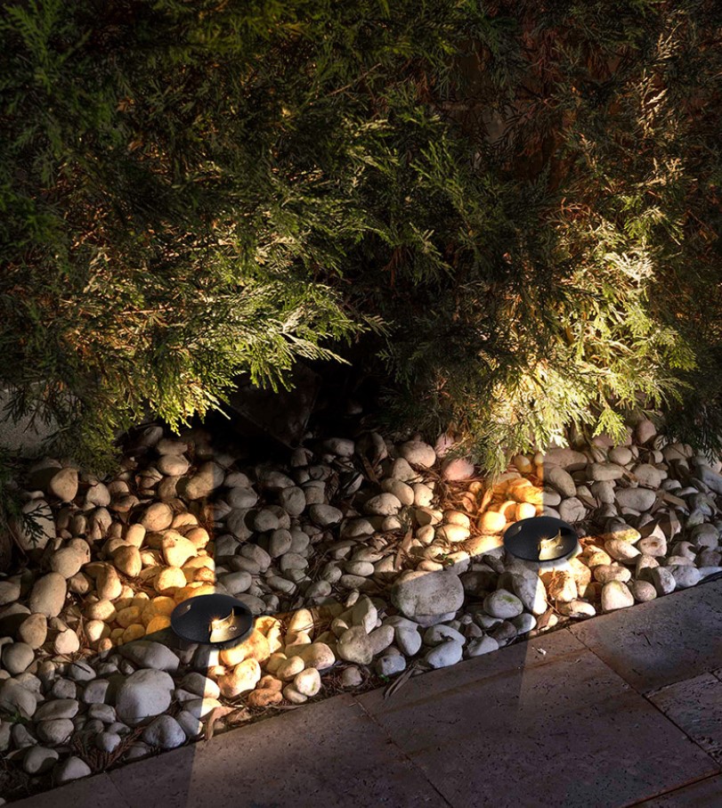 iluminacion exterior jardin