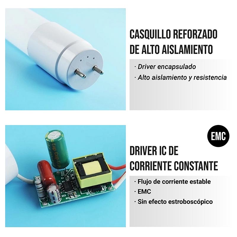 tubos led t8