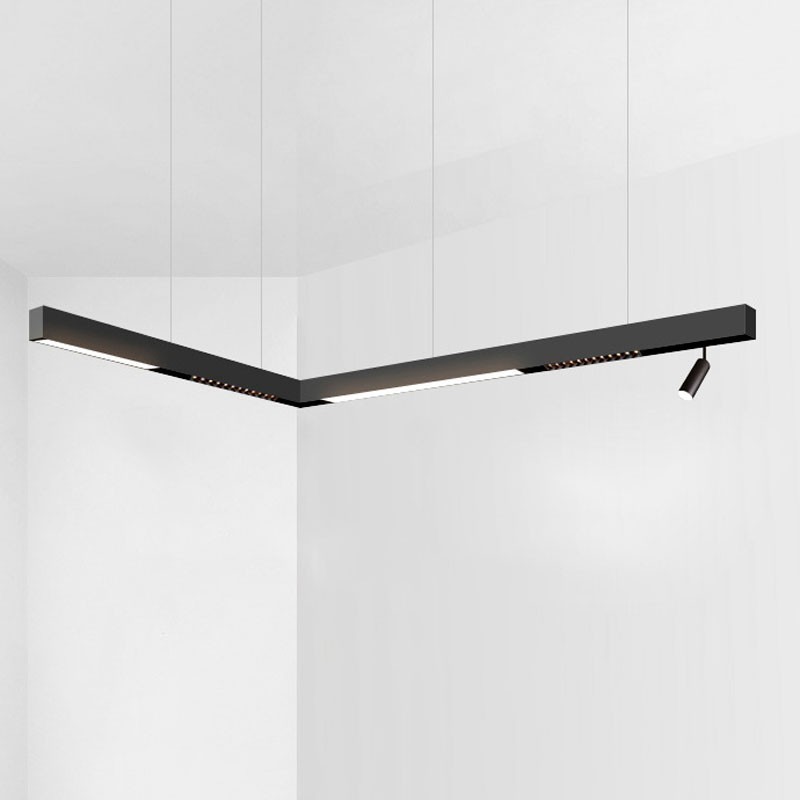 Connettore angolare per guida magnetica 20 mm