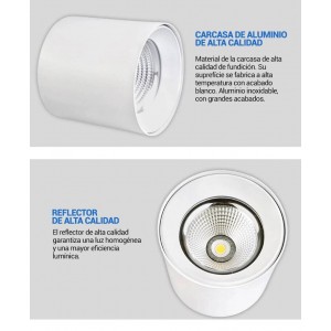 Lampada da soffitto "SARA" 40W Driver PHILIPS