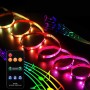 Controller musicale LED IC Pixel RGB/RGBW con telecomando - 5-12V DC - 600 pixel