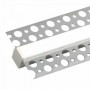 Profilo di integrazione in alluminio Plaster/Pladur 13x14mm (2m)