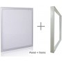 Pannello LED slim CCT da superficie 60x60 - Dimmerabile con telecomando - 40W - Con kit di montaggio