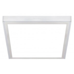 Pannello LED slim da superficie 60x60cm - Driver OSRAM - 40W - UGR18 - CRI90 - Con KIT di montaggio