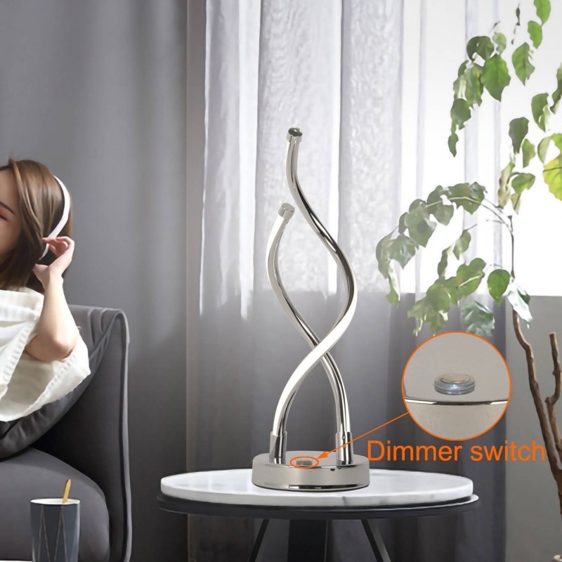 Lampada da tavolo a LED "HELIX-T" 8W Lampada da tavolo a LED "HELIX-T" 8W