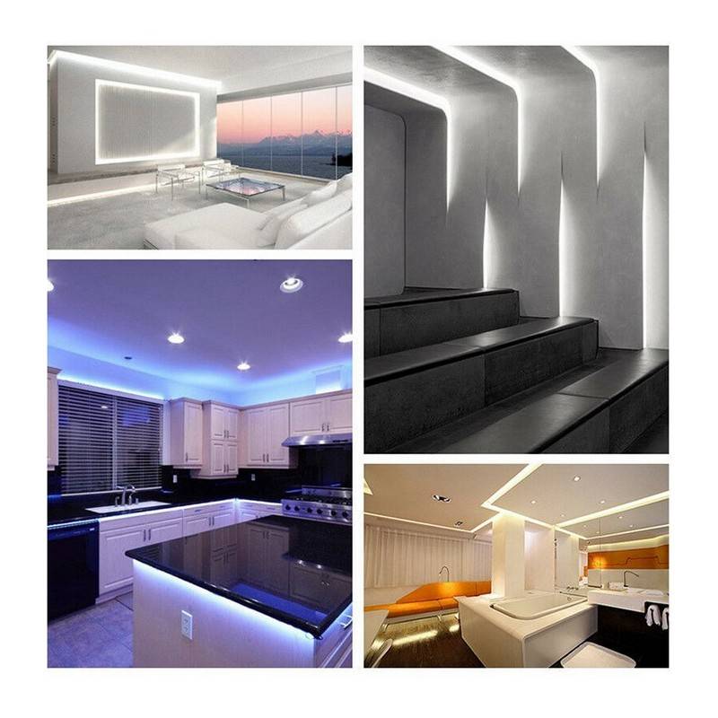 Striscia LED 24V-DC - 9W/m - monocolore - 10mm - IP20 - Rotolo 50 metri - 60 chip/m - Taglio 10cm