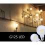 Lampadina LED globo a filamento E27 G125 8W 800lm