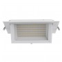 Downlight Downlight LED rettangolare 38W 120° CCT SYSTEM