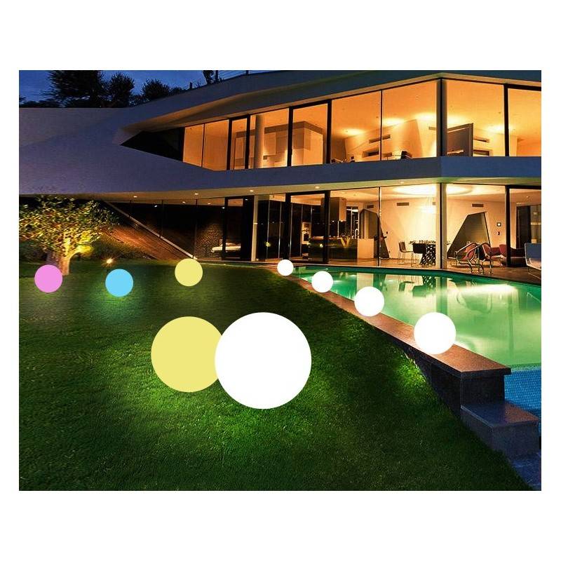Globo luminoso ricaricabile RGB da 60 cm