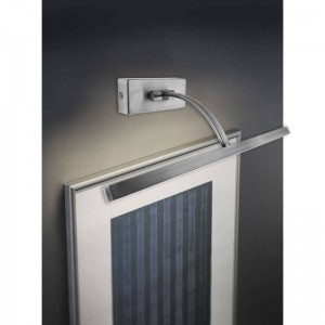 Applique cromate per l'illuminazione di quadri