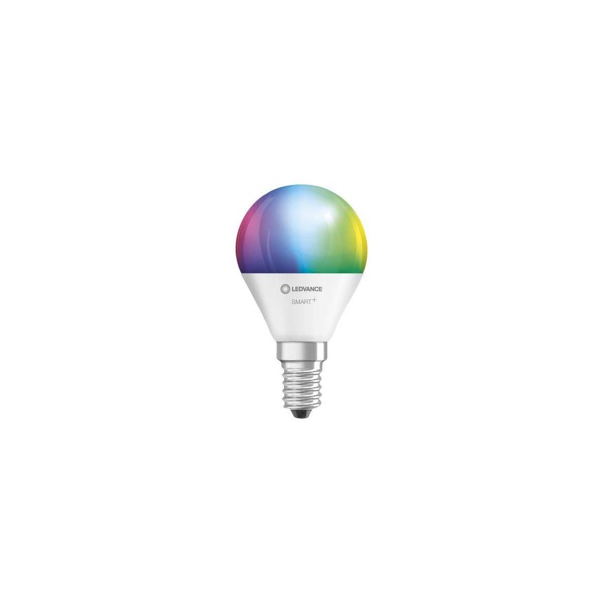 Lampadina sferica LED E14 SMART WiFi RGBW