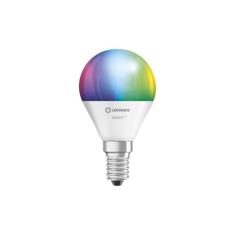 Lampadina sferica LED E14 SMART WiFi RGBW