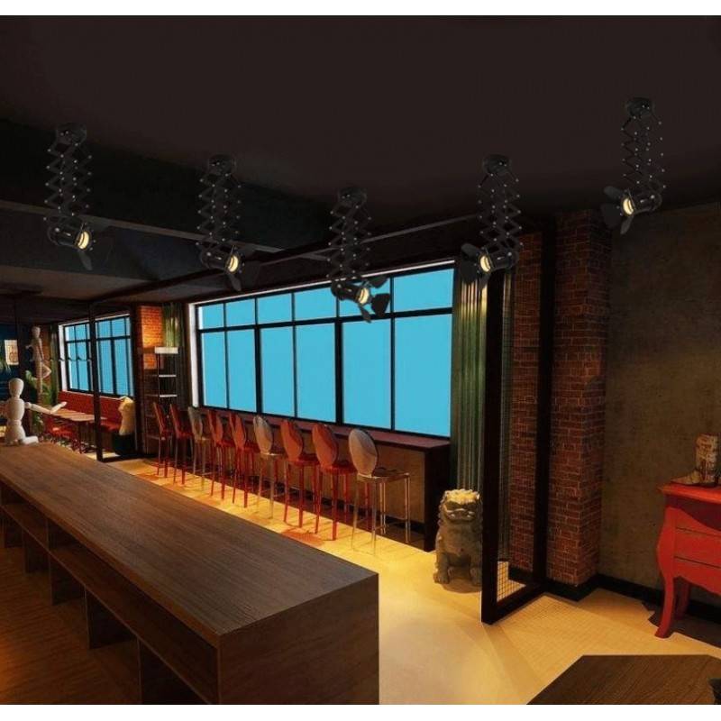 Lampada da soffitto estensibile e orientabile "Cinema" - GU10 Lampada da soffitto estensibile e orientabile "Cinema" - GU10