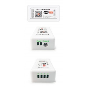 Controllore LED SMART+ WIFI monocolore 12/24V 2 canali 10A