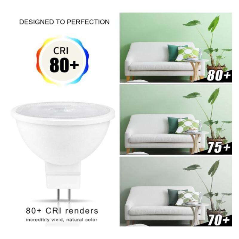 Lampadina GU5.3 LED MR16 12-24V DC 5W