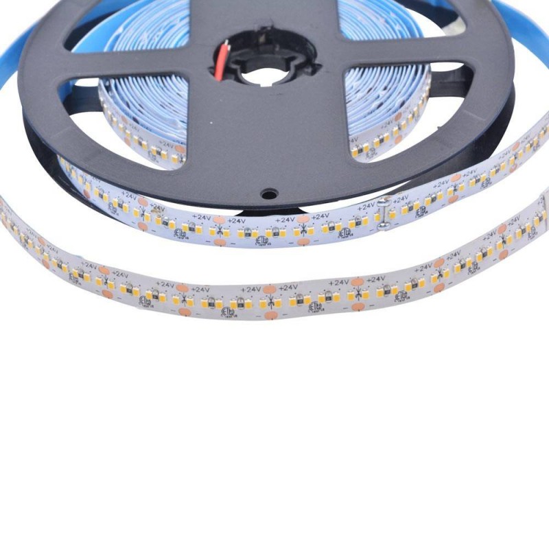 Striscia LED 24V 18W 300 SMD2216 5m, IP20 - CRI 92 - Alta luminosità