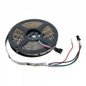 Striscia LED smart IC 12V DC - 14,4W/m - IP20 - 60 LED/m - Larghezza 10mm - 6000K - 5 metri