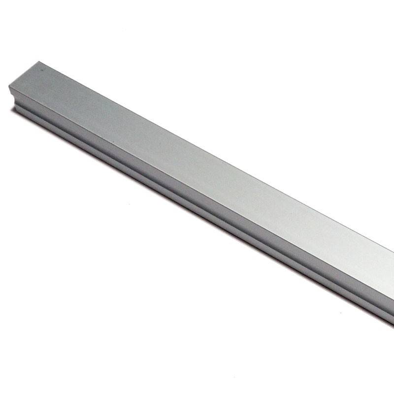 Profilo superficiale in alluminio estruso 17x15mm (Bar 2ml)