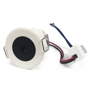 Mini proiettore da incasso LED 5W Low UGR 55x43,1mm