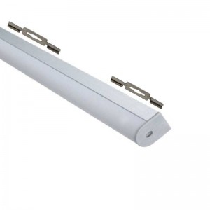 Profilo a striscia LED per montaggio a sospensione o in superficie 20x27mm (2mt.)