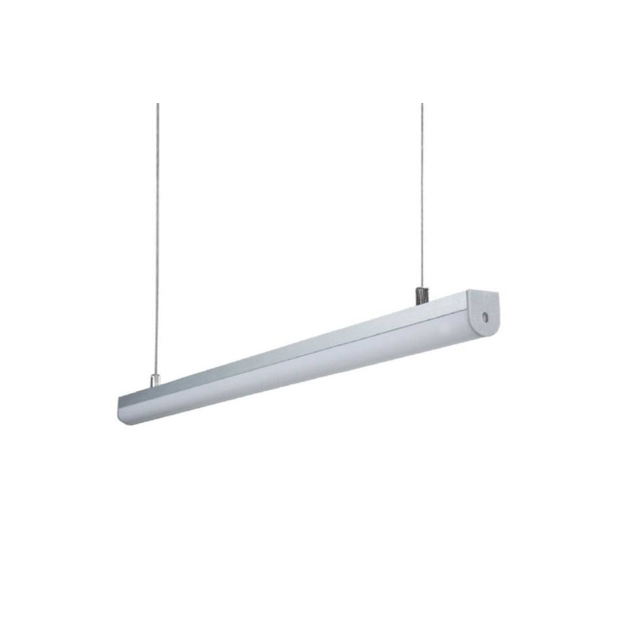 Profilo a striscia LED per montaggio a sospensione o in superficie 20x27mm (2mt.)