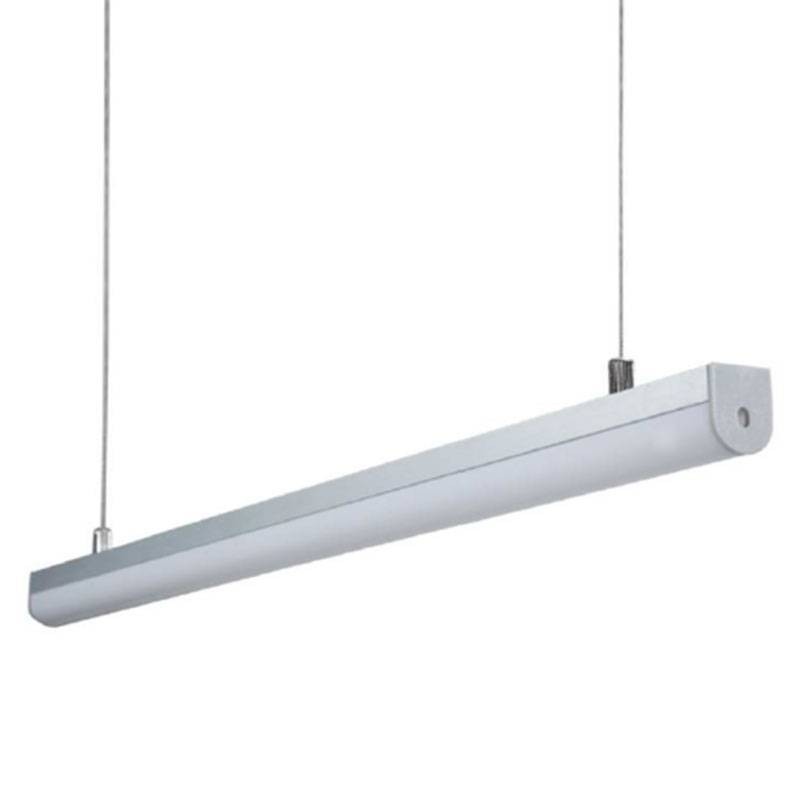 Profilo a striscia LED per montaggio a sospensione o in superficie 20x27mm (2mt.)