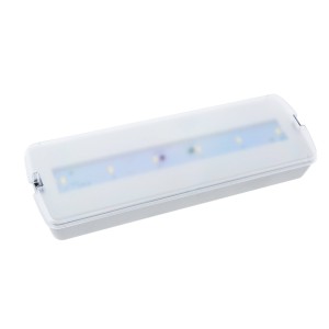 Luce di emergenza LED 3W - 250lm - 3 ore di autonomia