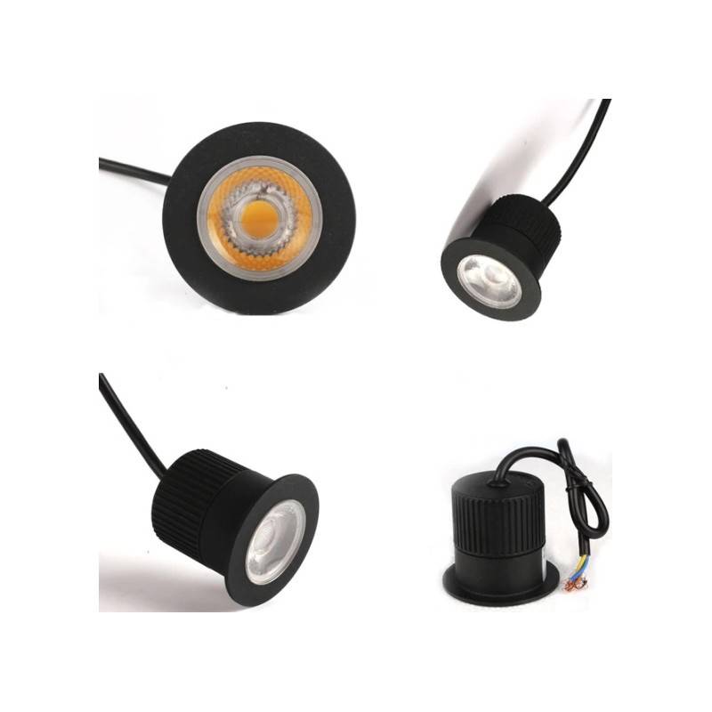 Faro LED da incasso 9W RGB 12V-DC IP67