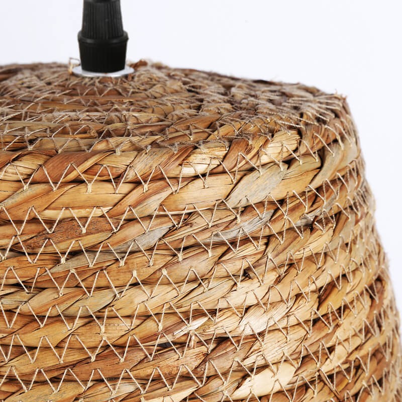 Lampada a sospensione regolabile in canapa "Moki" - E27 Lampada a sospensione regolabile in canapa "Moki" - E27