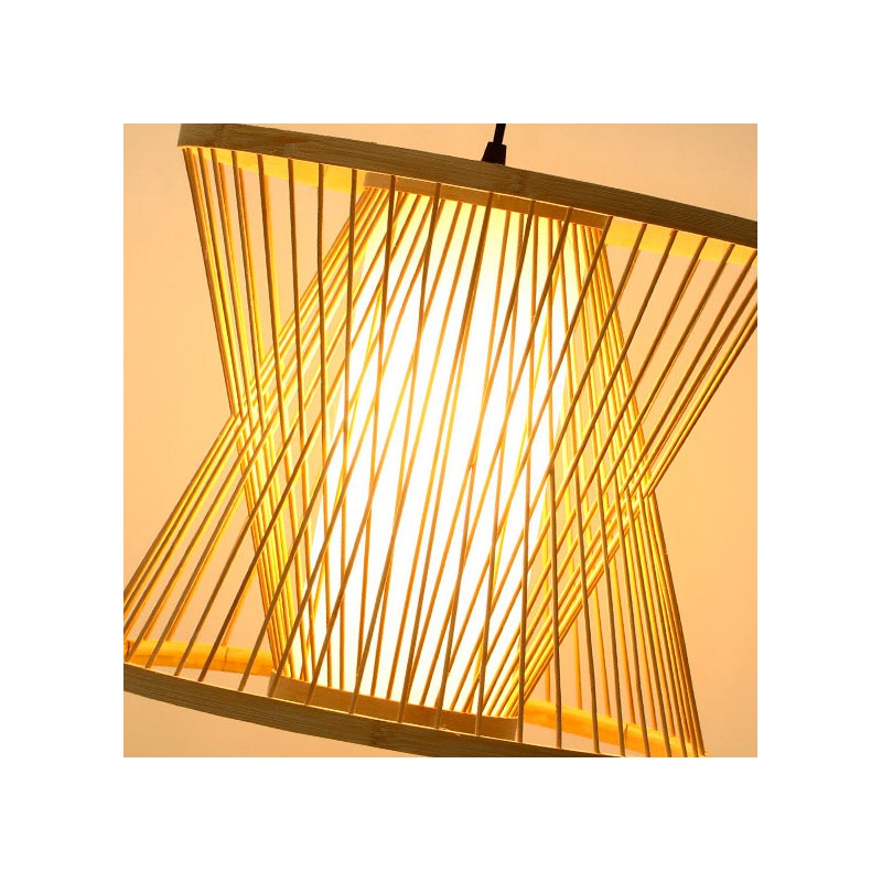 Dettaglio bambù, lampada a sospensione Dettaglio bambù, lampada a sospensione