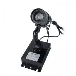 Proiettore di logo LED GOBO 20W fisso - Ottica 20° - Interno - IP20