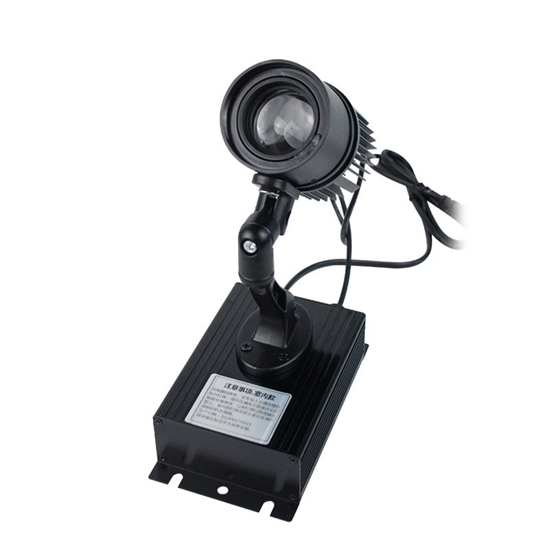 Proiettore di logo LED GOBO 20W fisso - Ottica 20° - Interno - IP20