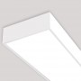 Pannello LED slim da superficie 120X30 cm - Driver Philips - 44W - UGR19 - Con KIT di montaggio