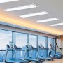 Pannello LED Slim da superficie 120X60cm - Driver PHILIPS - 72W - UGR19 - Con KIT di montaggio
