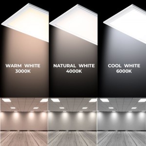 Pannello LED slim da incasso 120X30 cm - Driver Philips - 44W - UGR19 - Con KIT di montaggio