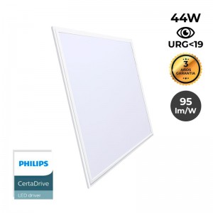 Confezione da 12 pannelli sottili LED 600x600x15mm 44W UGR19 Philips Driver