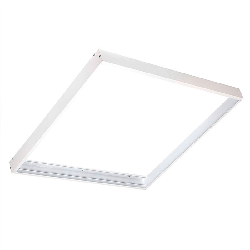 Pannello LED slim CCT da superficie 60x60 - Dimmerabile con telecomando - 40W - Con kit di montaggio