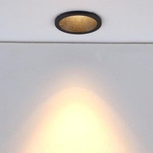 Faretto LED da incasso - Chip Cree - Basso UGR - 2700K - 3W