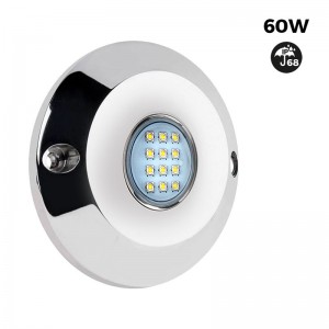 LAMPADA MARINA SUPERFICIALE 60W "Cool White" 12V IP68