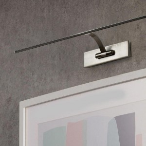 Applique cromate per l'illuminazione di quadri