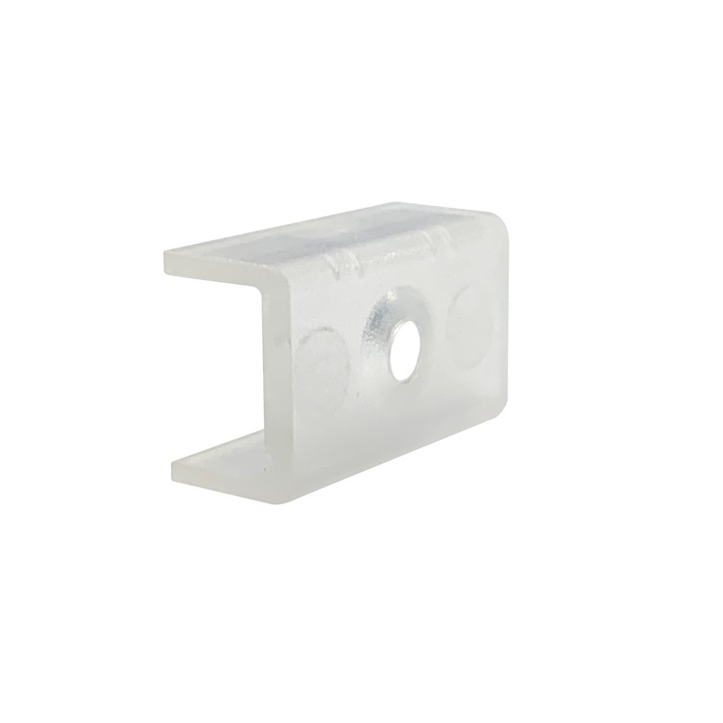 Clip di fissaggio per Neon LED con riferimento N1212-10M 35x16mm Clip di fissaggio per Neon LED con riferimento N1212-10M 35x16mm