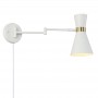 Lampada con braccio snodato e spina "SILVA" / Ispirazione "Beat Tall" di TOM DIXON